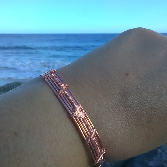 Copper Heart Nurse Bracelet - Picture 2 of 2